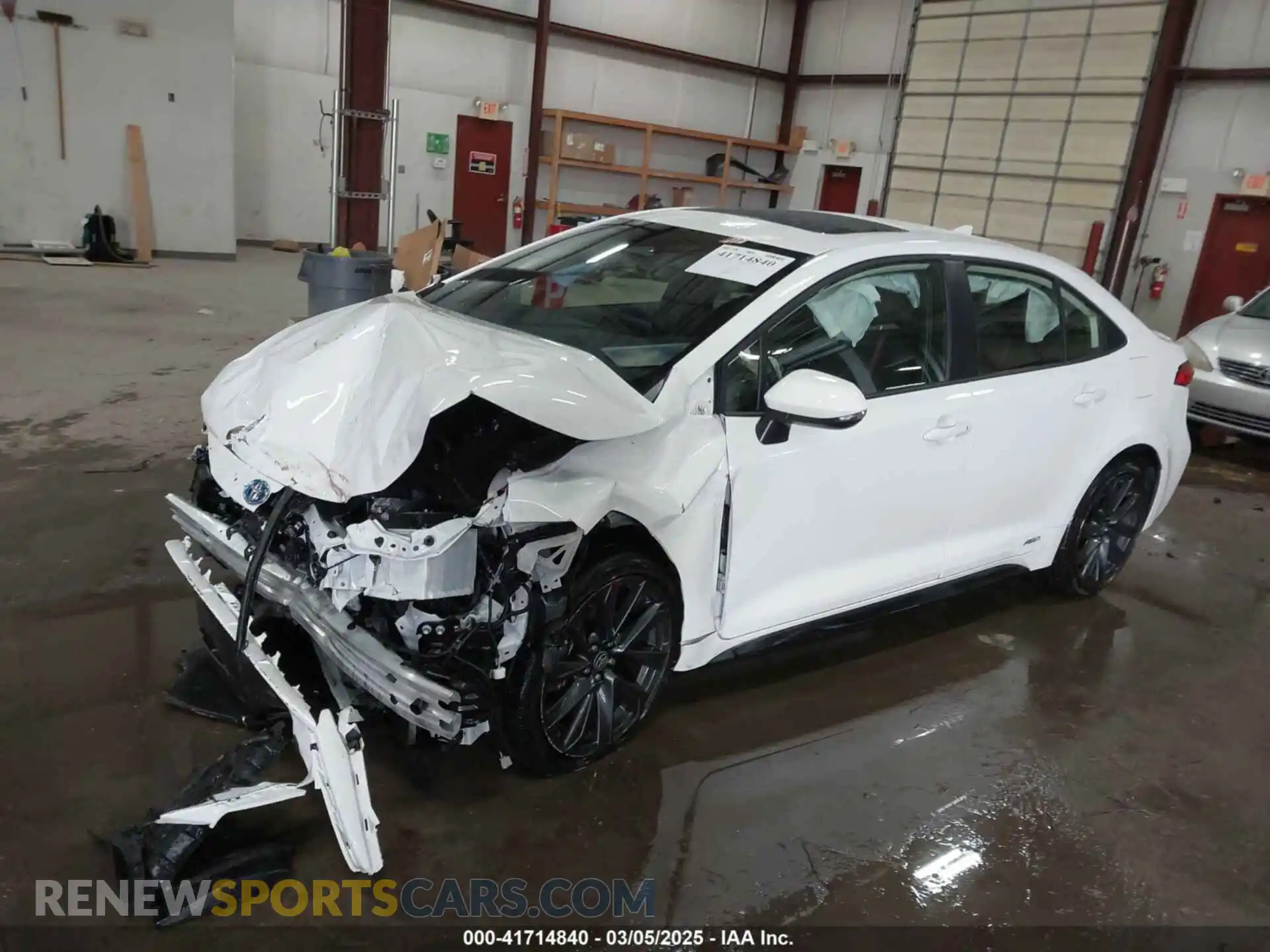 2 Photograph of a damaged car JTDBDMHE8R3011506 TOYOTA COROLLA 2024