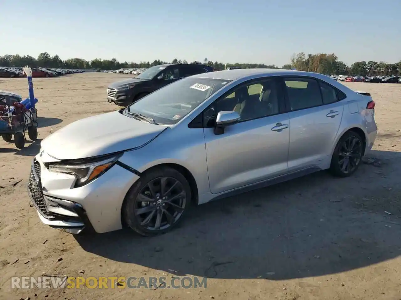1 Photograph of a damaged car JTDBDMHE8RJ005457 TOYOTA COROLLA 2024