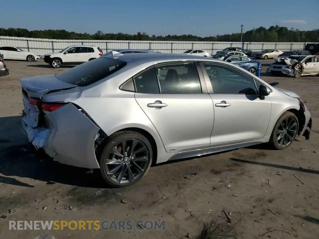 3 Photograph of a damaged car JTDBDMHE8RJ005457 TOYOTA COROLLA 2024