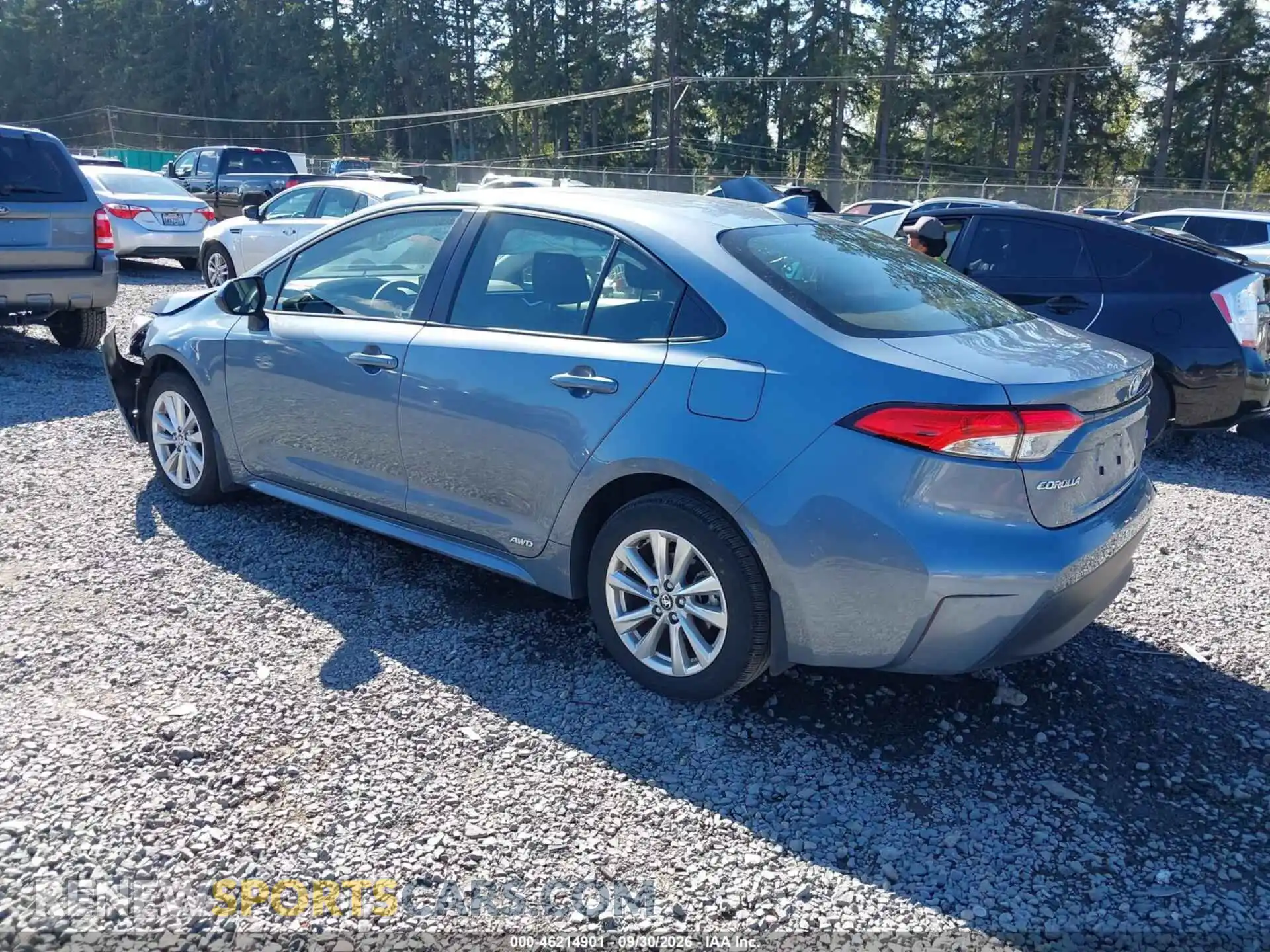 3 Photograph of a damaged car JTDBDMHE9RJ011185 TOYOTA COROLLA 2024