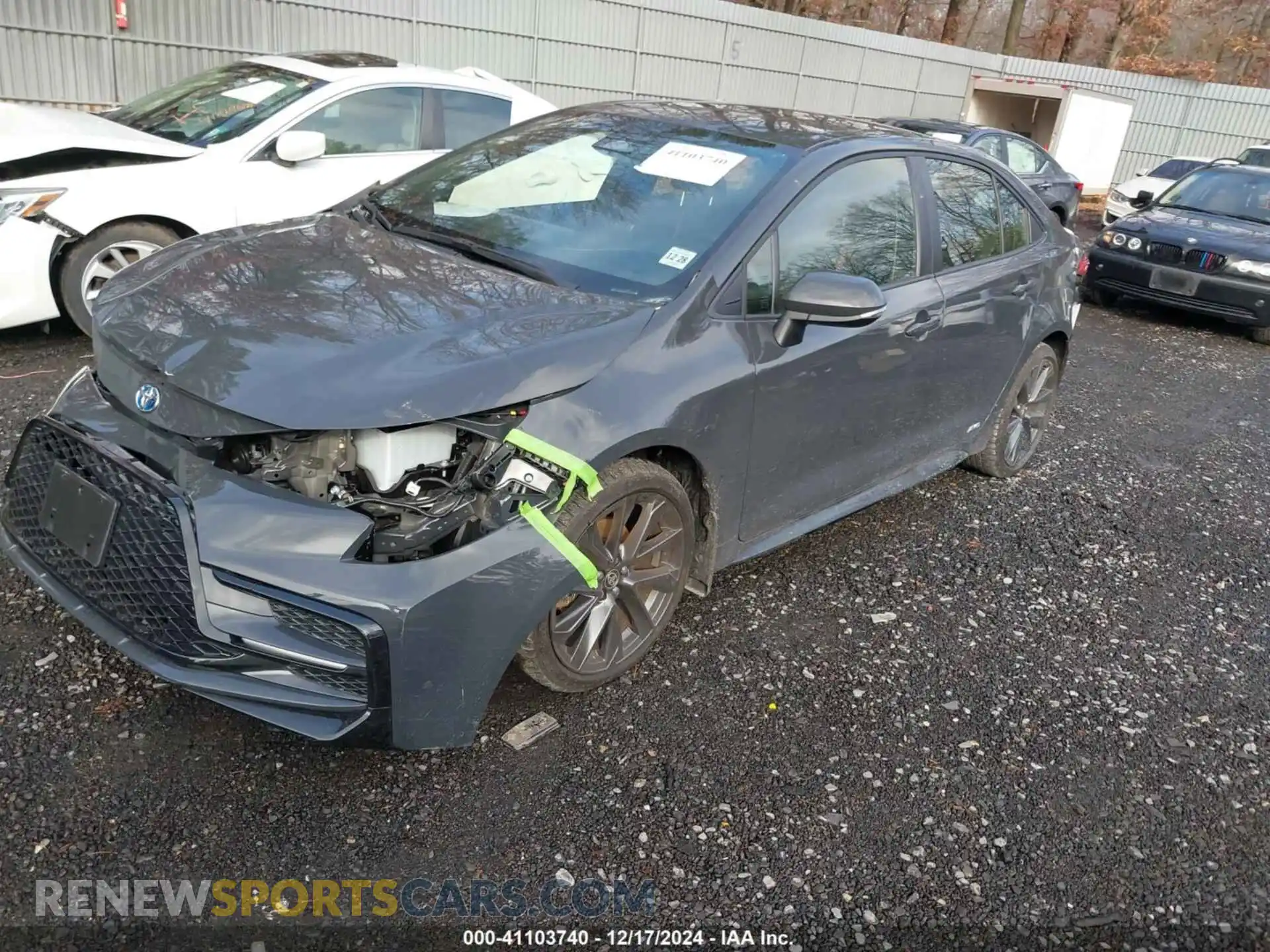 2 Photograph of a damaged car JTDBDMHEXR3009157 TOYOTA COROLLA 2024
