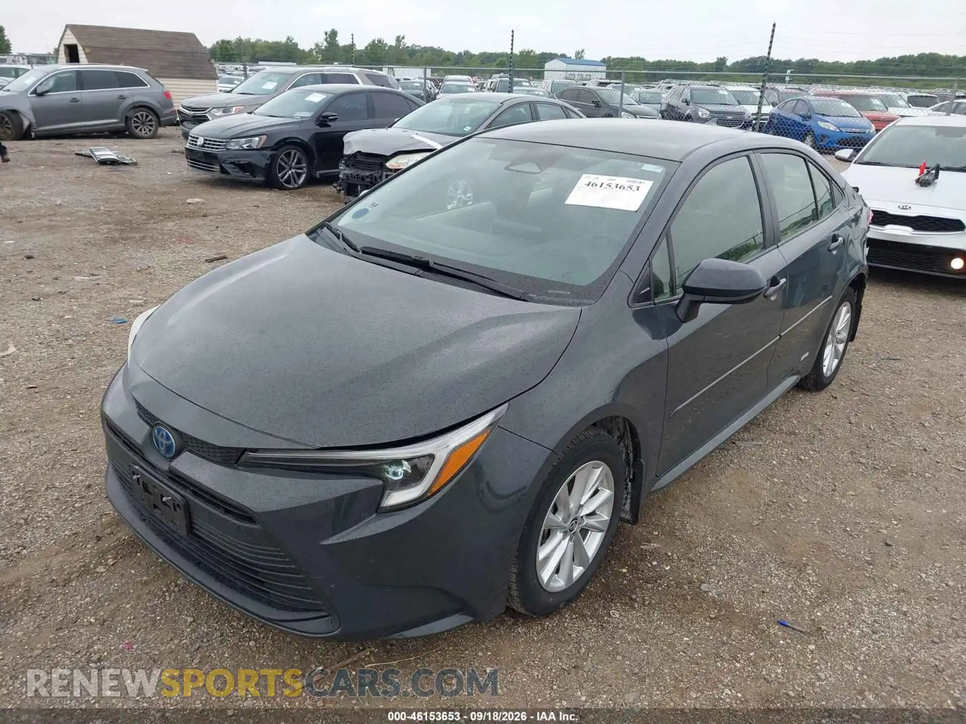 2 Photograph of a damaged car JTDBDMHEXR3009496 TOYOTA COROLLA 2024