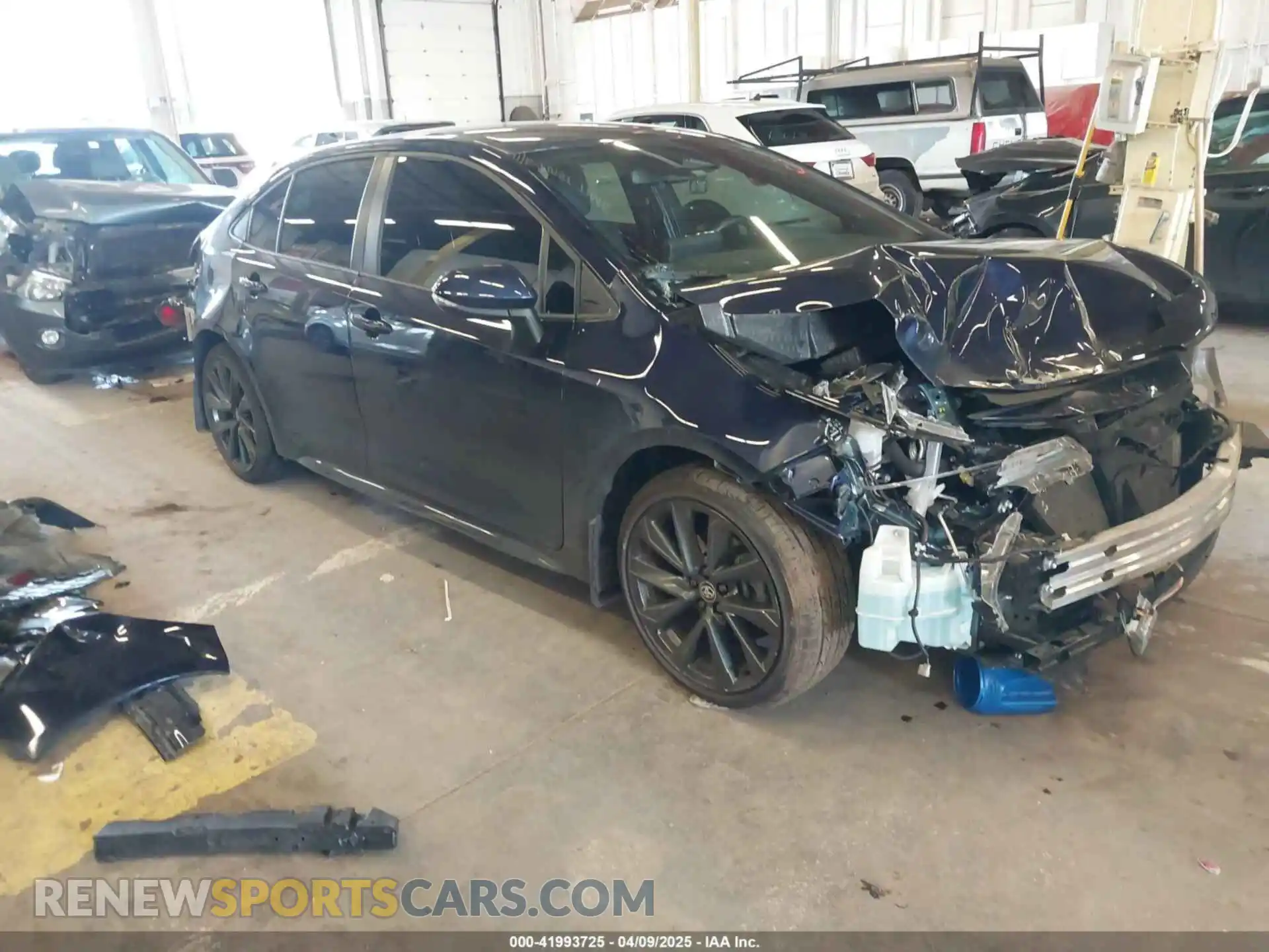 1 Photograph of a damaged car JTDBDMHEXRJ006710 TOYOTA COROLLA 2024