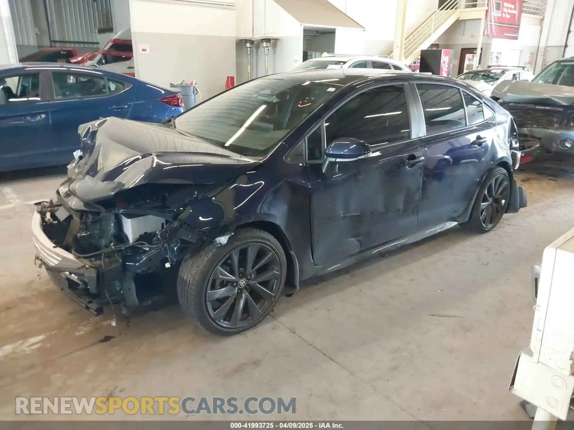2 Photograph of a damaged car JTDBDMHEXRJ006710 TOYOTA COROLLA 2024