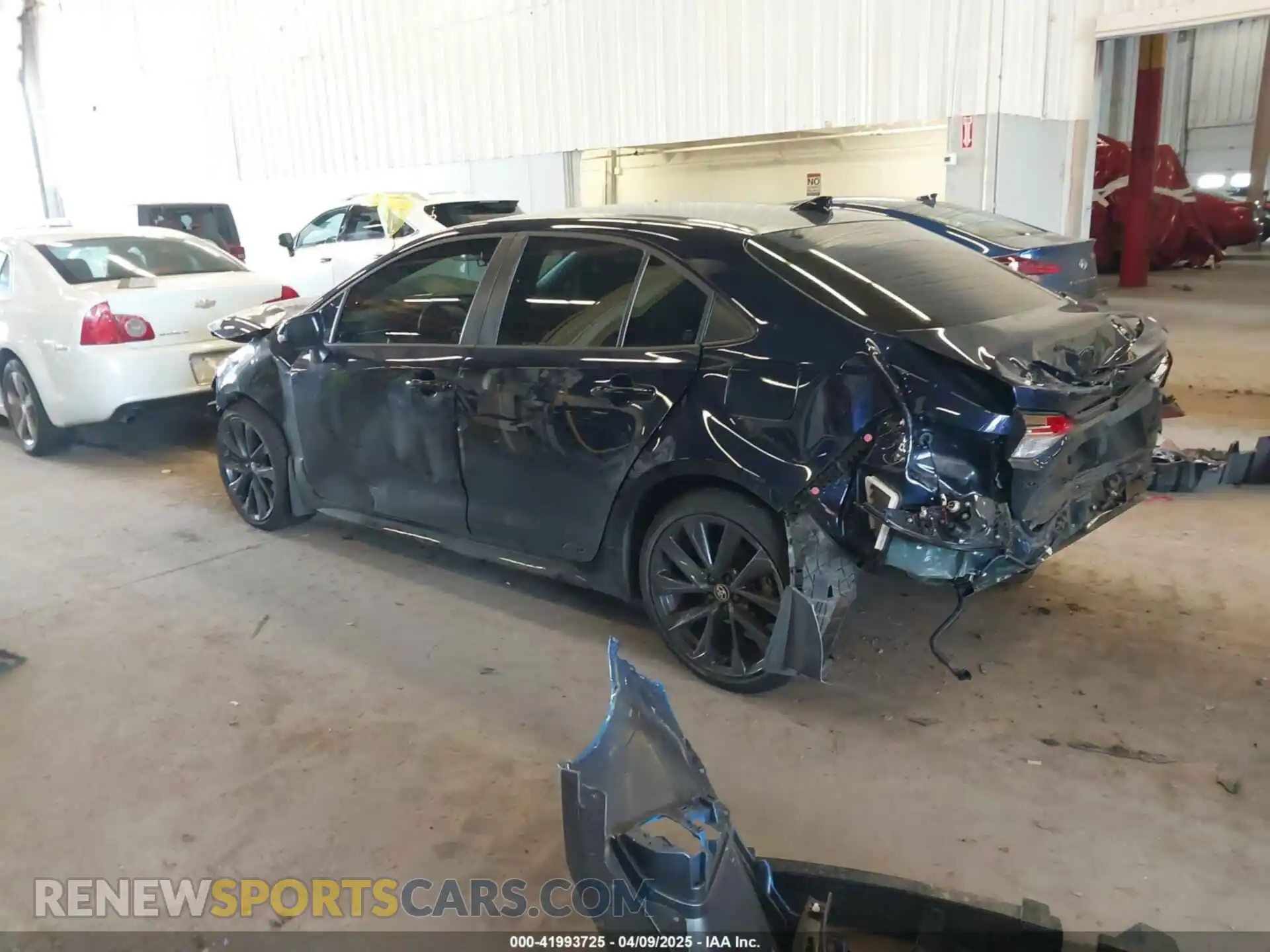 3 Photograph of a damaged car JTDBDMHEXRJ006710 TOYOTA COROLLA 2024