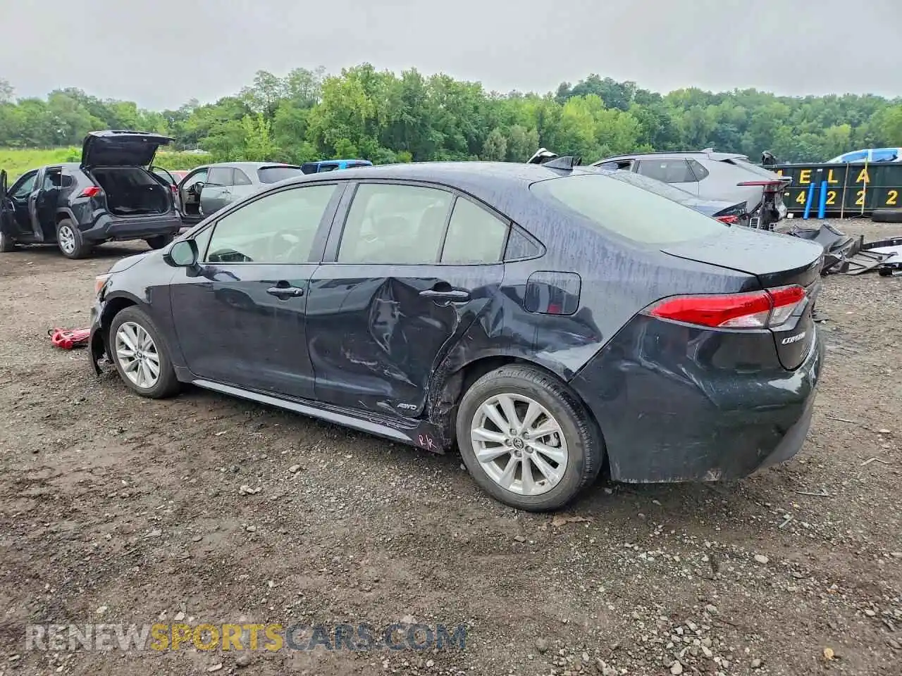 2 Photograph of a damaged car JTDBDMHEXRJ007436 TOYOTA COROLLA 2024