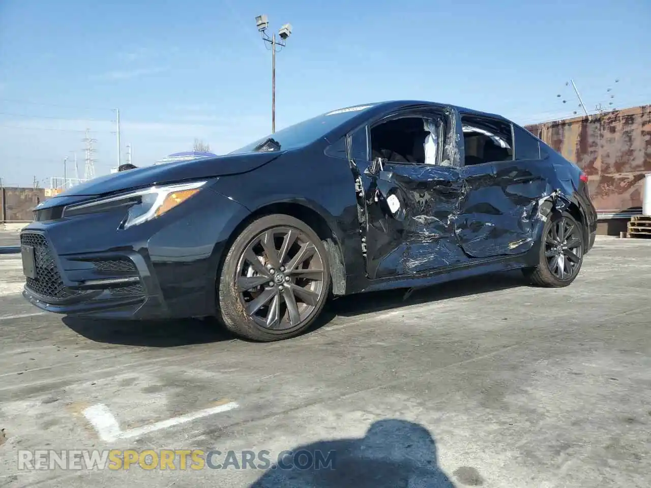 1 Photograph of a damaged car JTDP4MCE1R3520057 TOYOTA COROLLA 2024