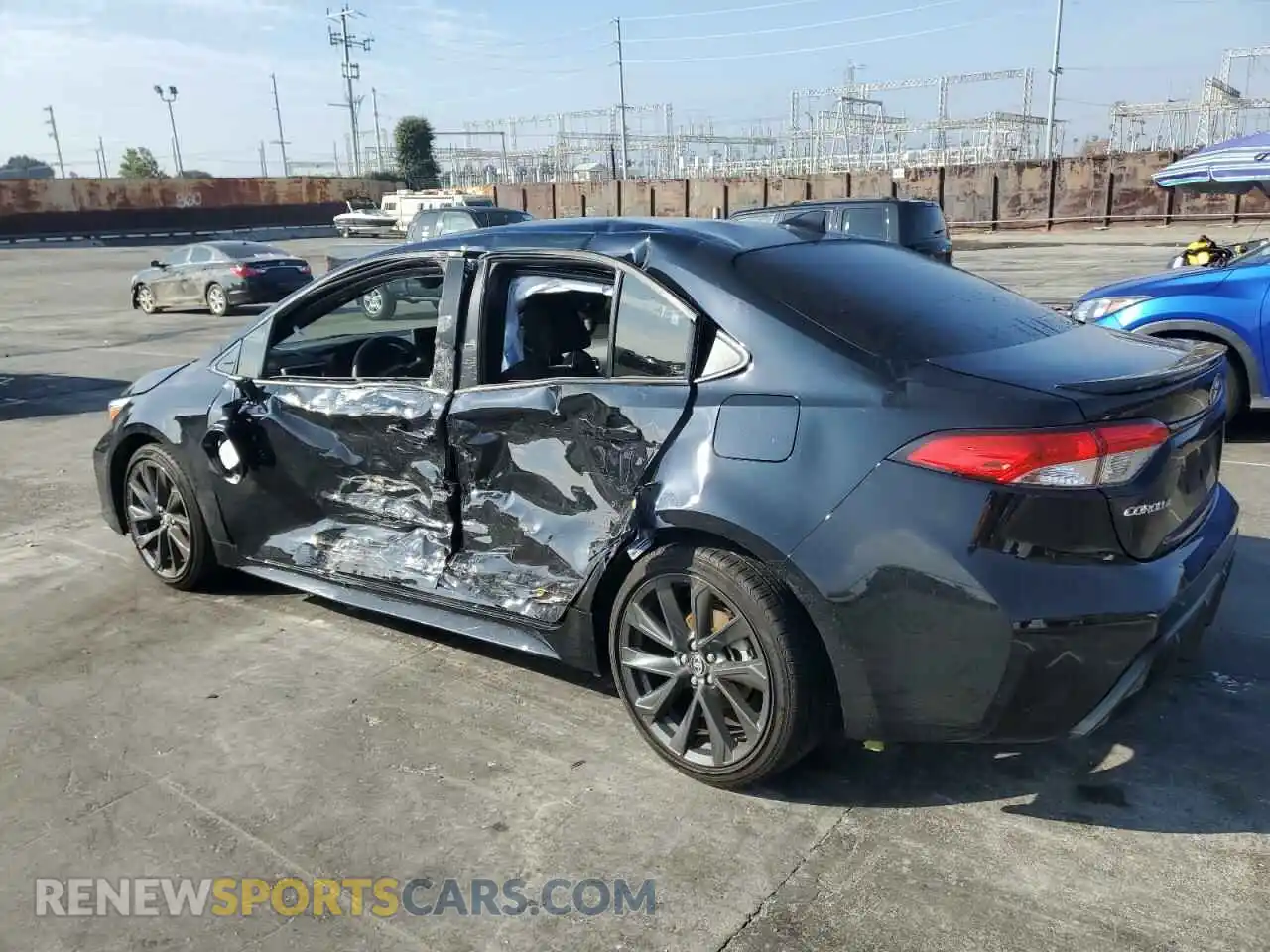 2 Photograph of a damaged car JTDP4MCE1R3520057 TOYOTA COROLLA 2024