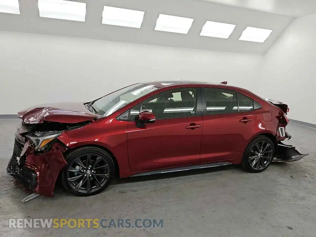 1 Photograph of a damaged car JTDP4MCE1RJ104652 TOYOTA COROLLA 2024