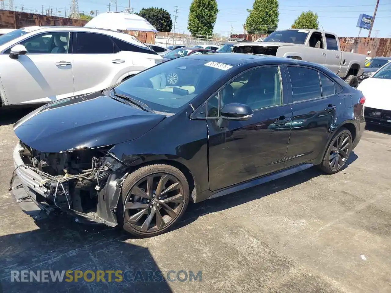 1 Photograph of a damaged car JTDP4MCE1RJ105686 TOYOTA COROLLA 2024