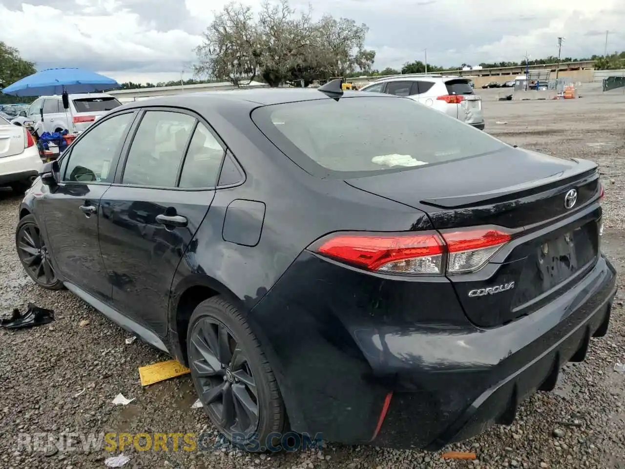 2 Photograph of a damaged car JTDP4MCE4RJ104337 TOYOTA COROLLA 2024