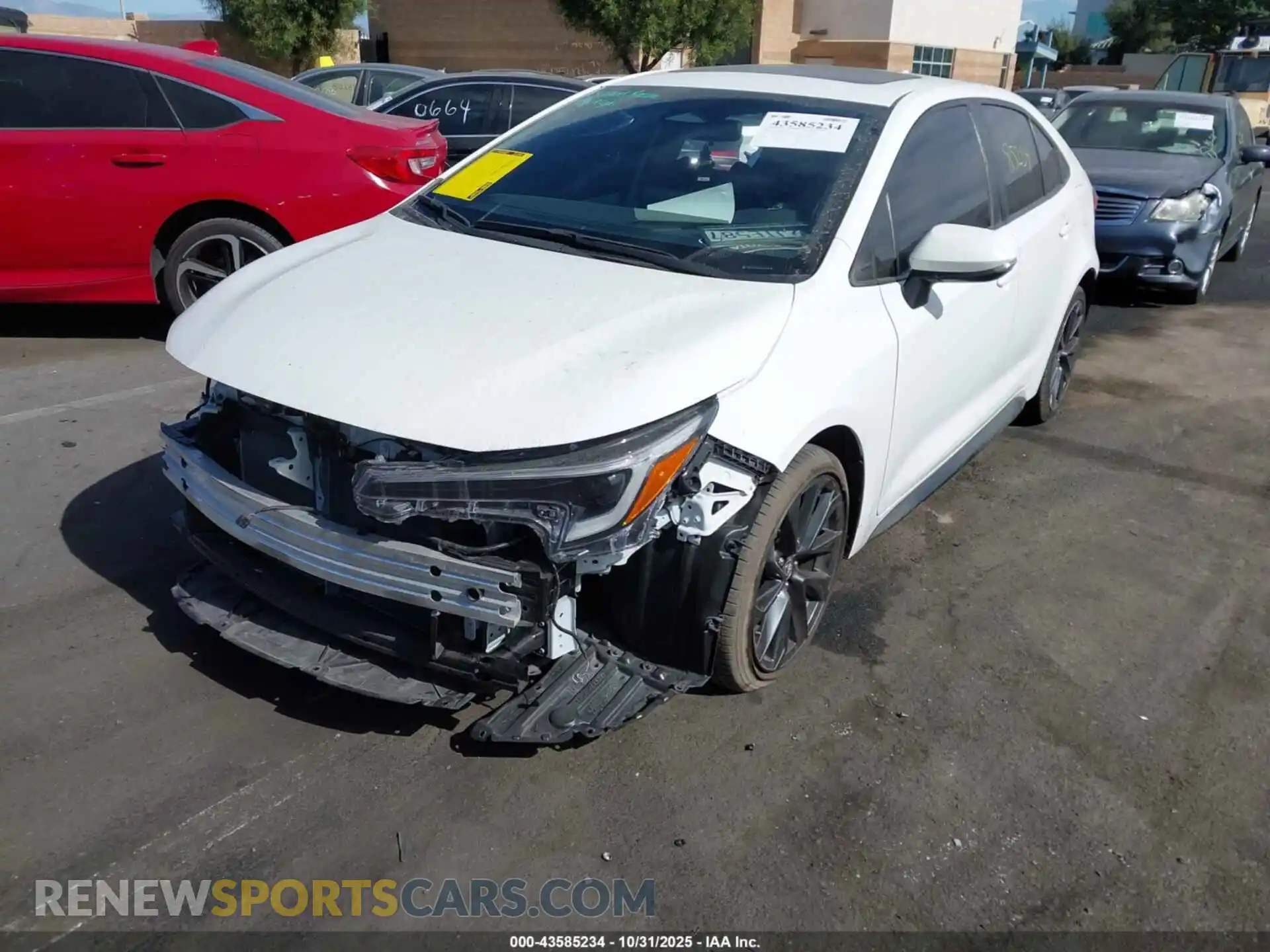 2 Photograph of a damaged car JTDP4MCE5R3520644 TOYOTA COROLLA 2024