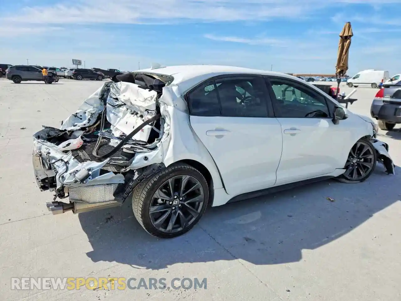 3 Photograph of a damaged car JTDP4MCE5RJ104136 TOYOTA COROLLA 2024
