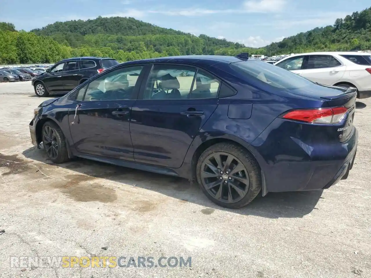 2 Photograph of a damaged car JTDP4MCE5RJ105304 TOYOTA COROLLA 2024