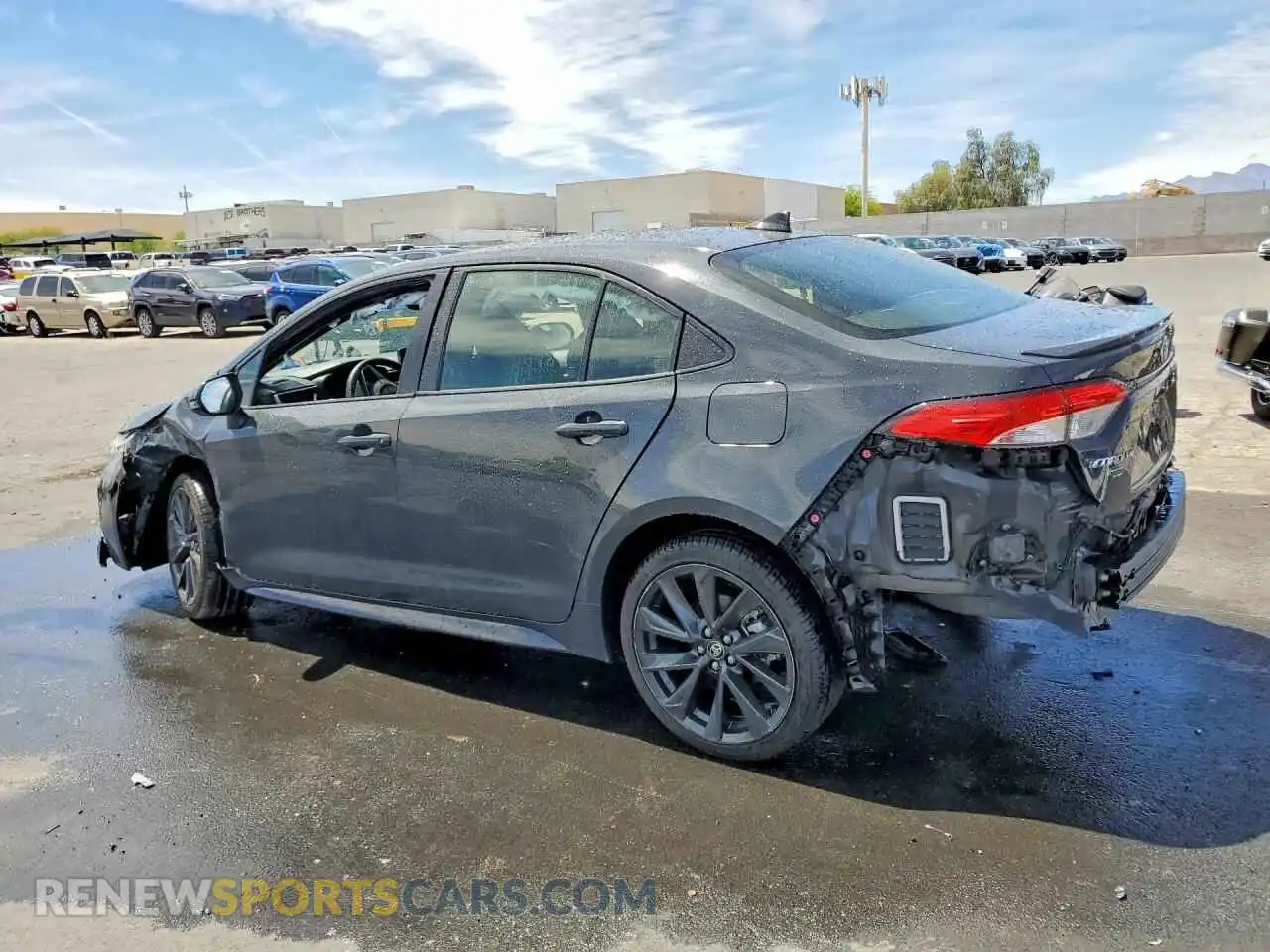 2 Photograph of a damaged car JTDP4MCE6R3520054 TOYOTA COROLLA 2024