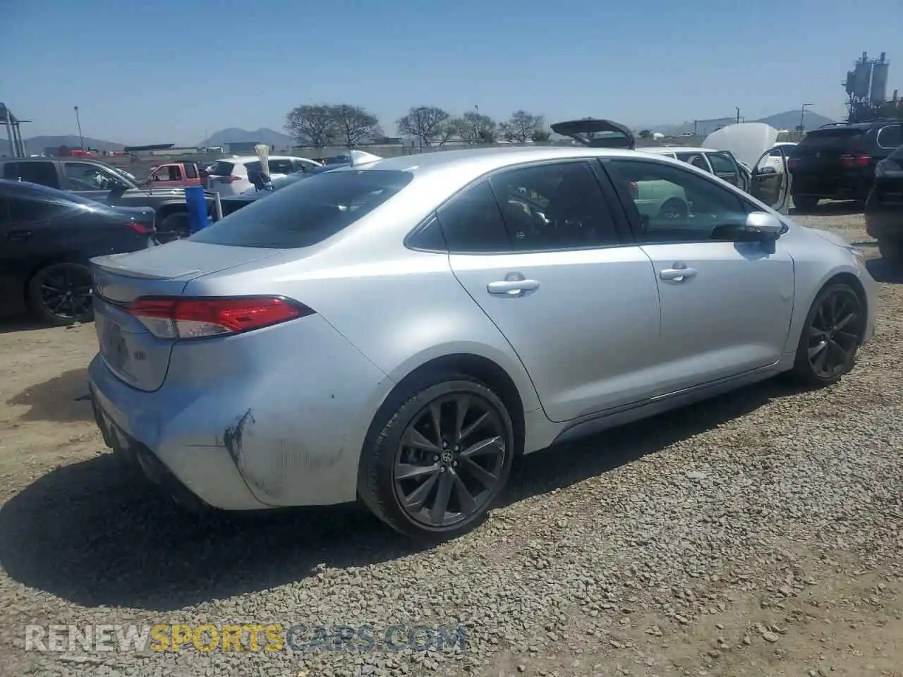 3 Photograph of a damaged car JTDP4MCE7R3520788 TOYOTA COROLLA 2024