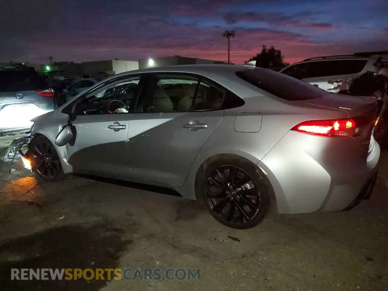 2 Photograph of a damaged car JTDP4MCE8R3520458 TOYOTA COROLLA 2024