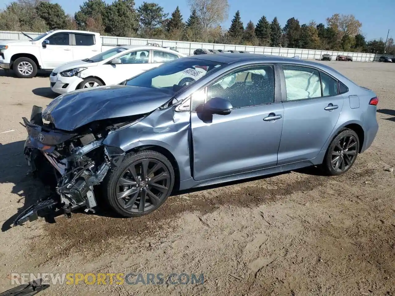 1 Photograph of a damaged car JTDP4MCE8R3520654 TOYOTA COROLLA 2024