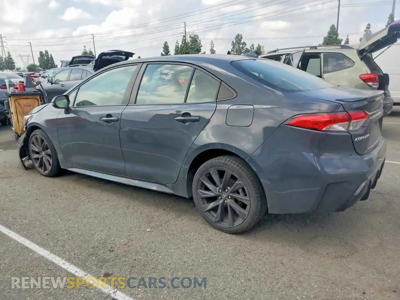 2 Photograph of a damaged car JTDP4MCE8R3521206 TOYOTA COROLLA 2024