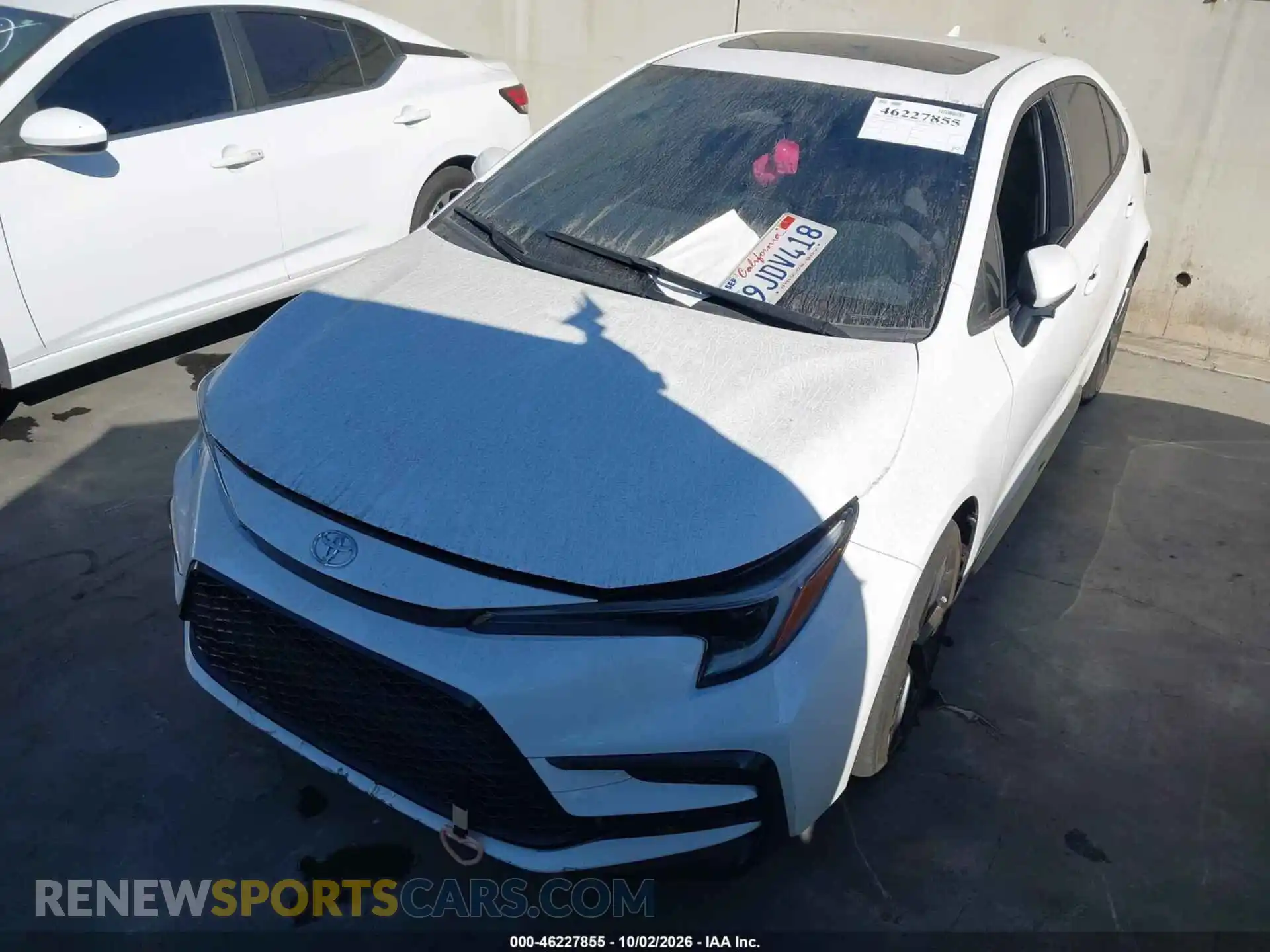 2 Photograph of a damaged car JTDP4MCE8RJ103644 TOYOTA COROLLA 2024