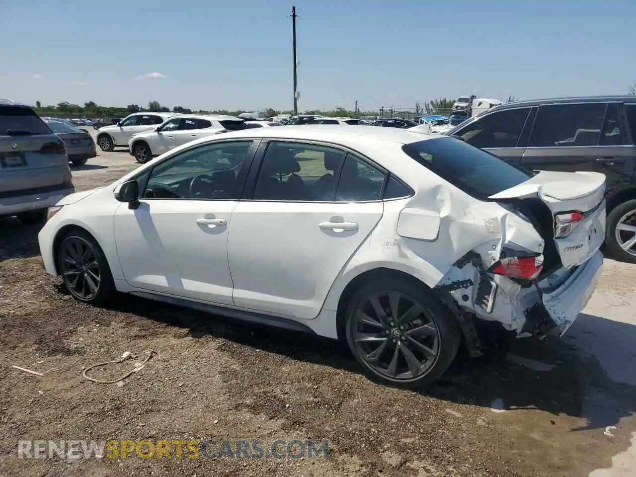 2 Фотография поврежденного автомобиля JTDS4MCE7R3522504 TOYOTA COROLLA 2024