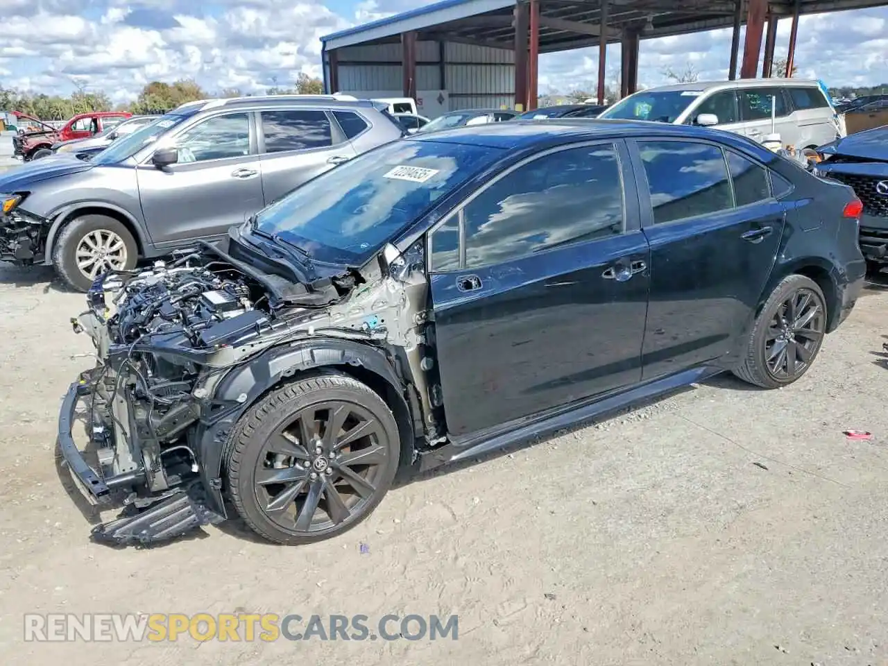 1 Photograph of a damaged car JTDS4MCE9R3519328 TOYOTA COROLLA 2024