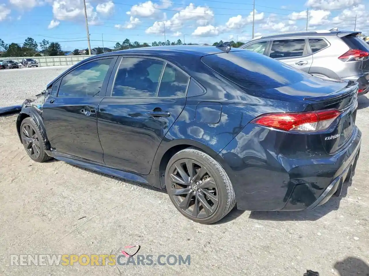 2 Photograph of a damaged car JTDS4MCE9R3519328 TOYOTA COROLLA 2024