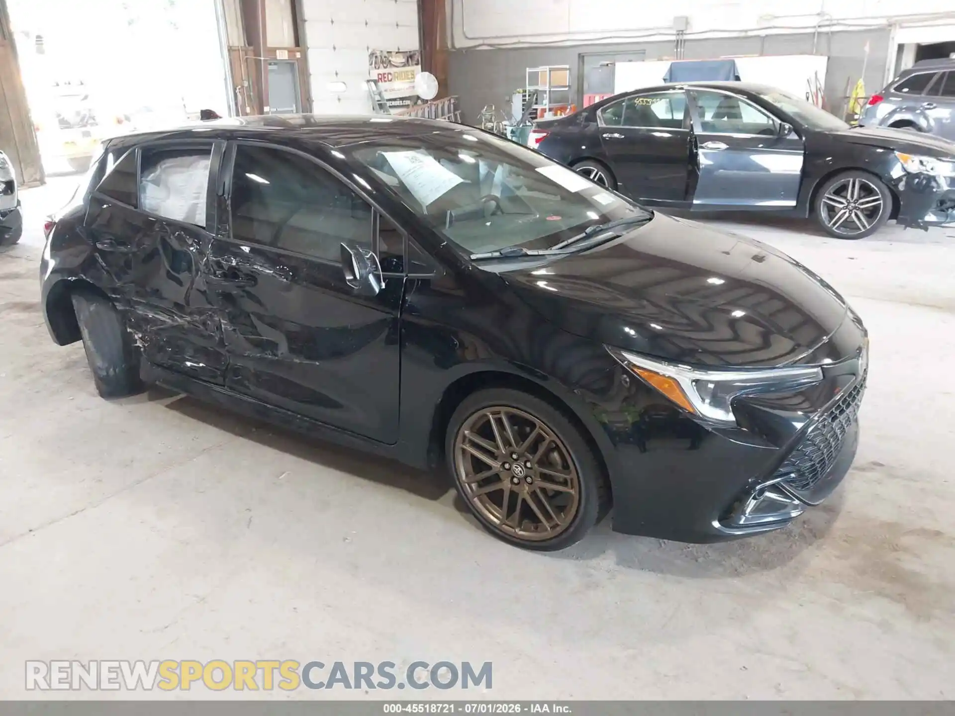 1 fotografías del automóvil dañado JTND4MBEXR3217388 TOYOTA COROLLA 2024