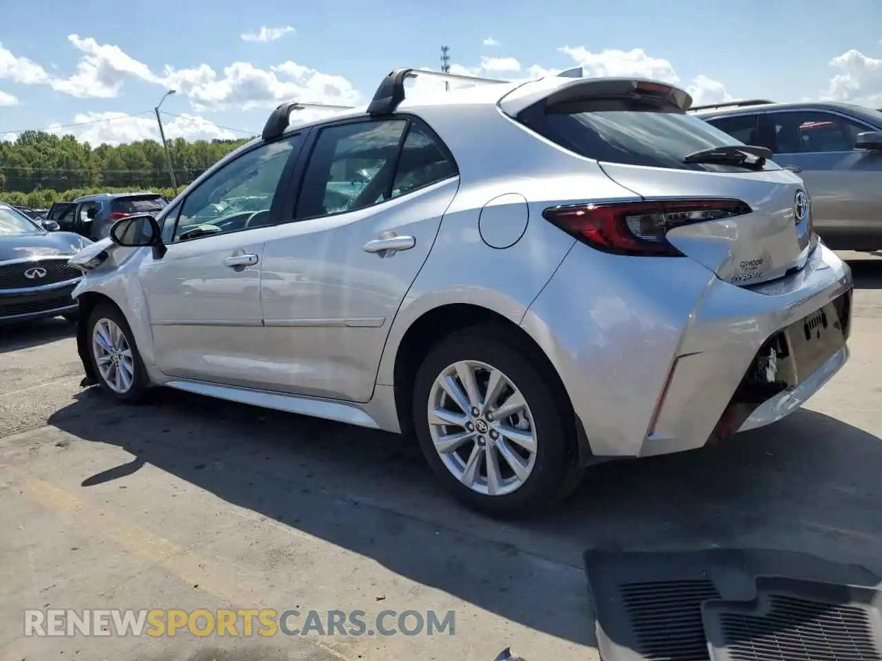 2 Photograph of a damaged car JTND4MBEXR3224597 TOYOTA COROLLA 2024