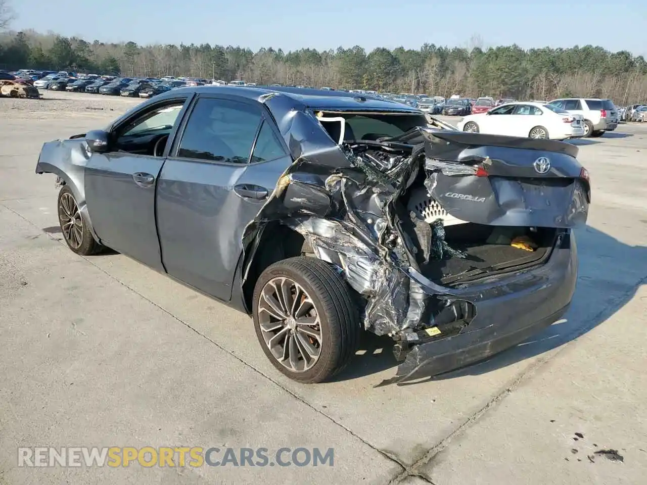 2 Photograph of a damaged car 2T1BURHE8EC038462 TOYOTA COROLLA 2025