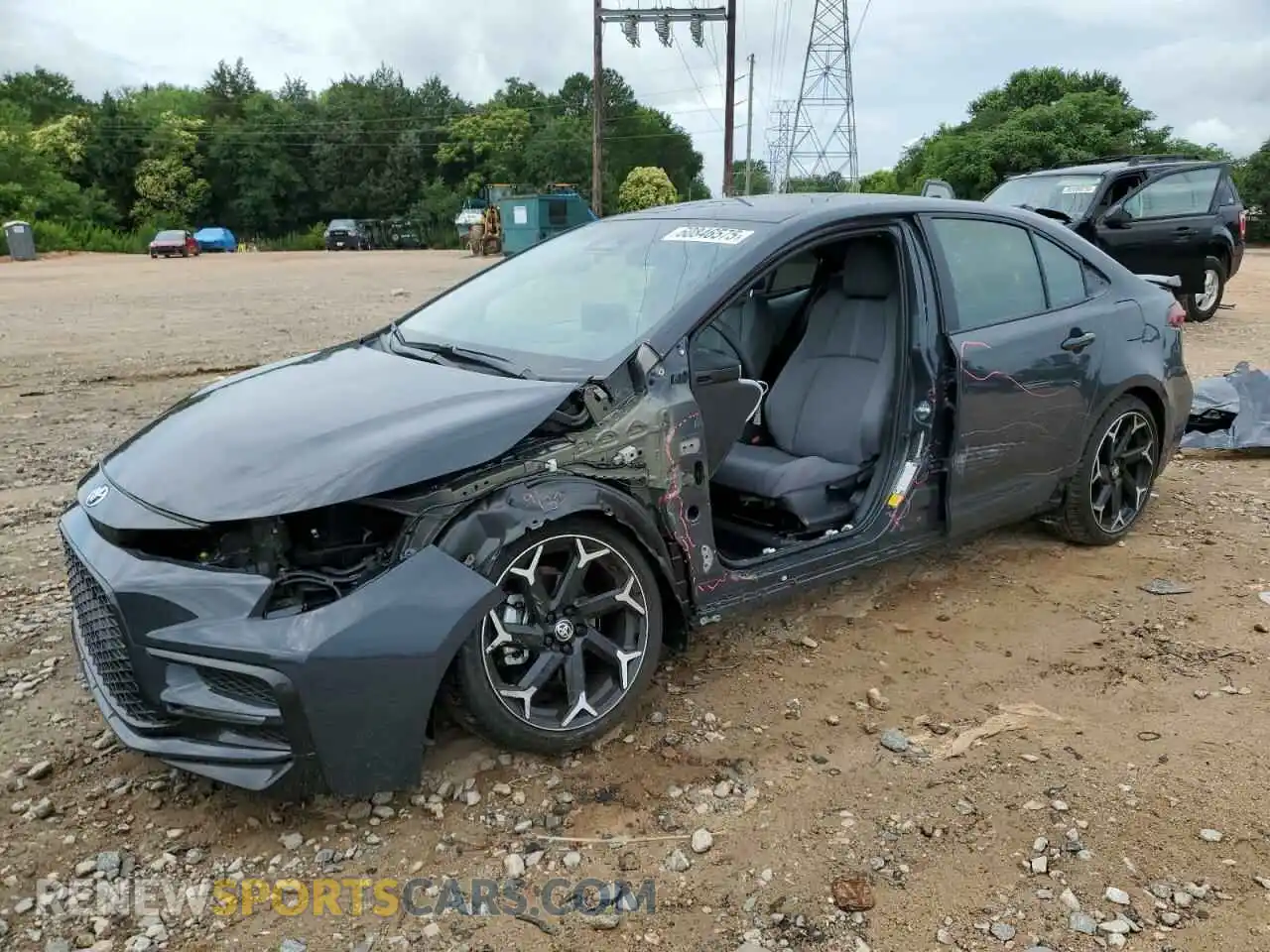 1 fotografías del automóvil dañado 5YFB4MCE1SP229131 TOYOTA COROLLA 2025