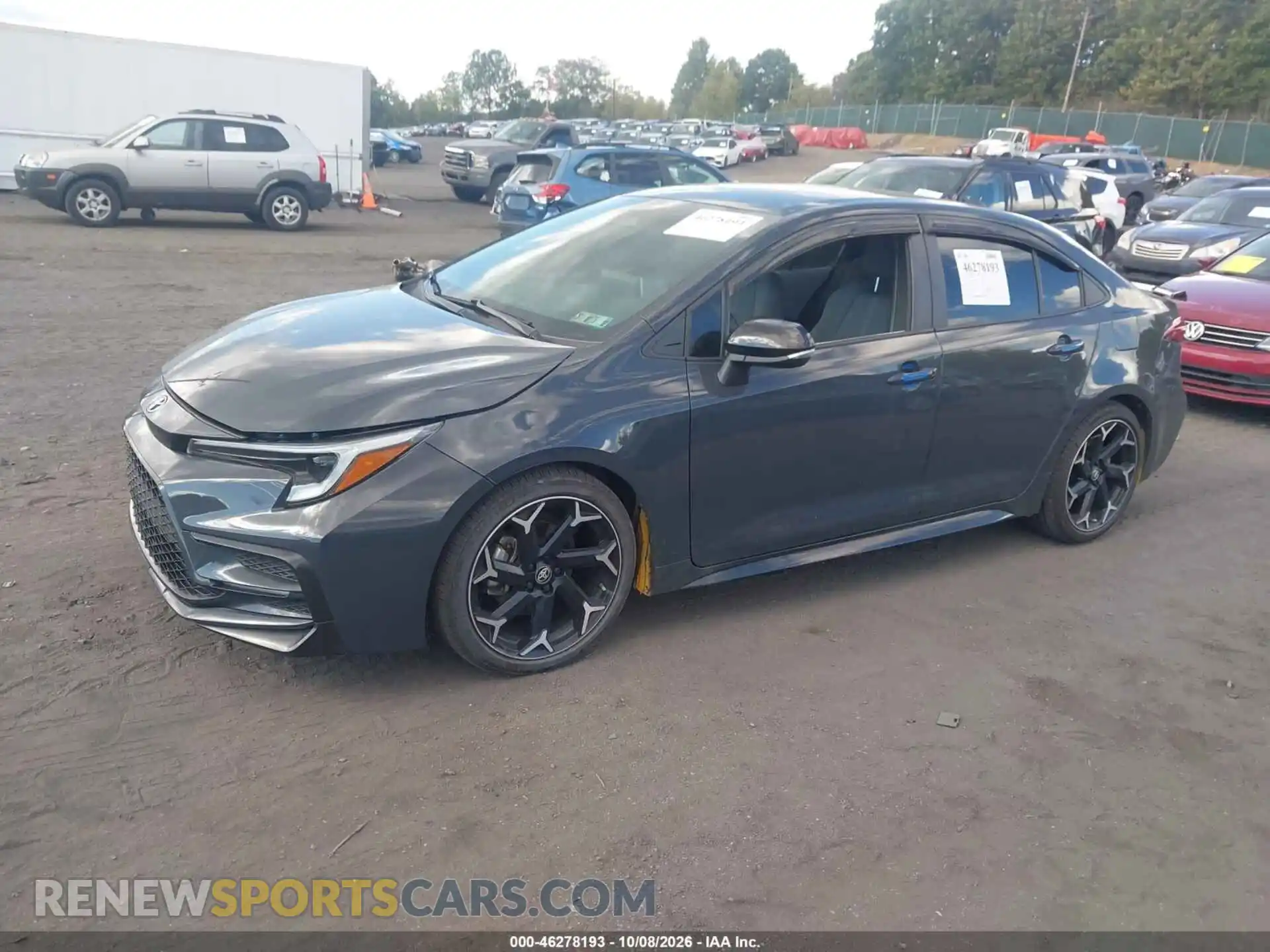 2 Photograph of a damaged car 5YFB4MCE2SP223418 TOYOTA COROLLA 2025