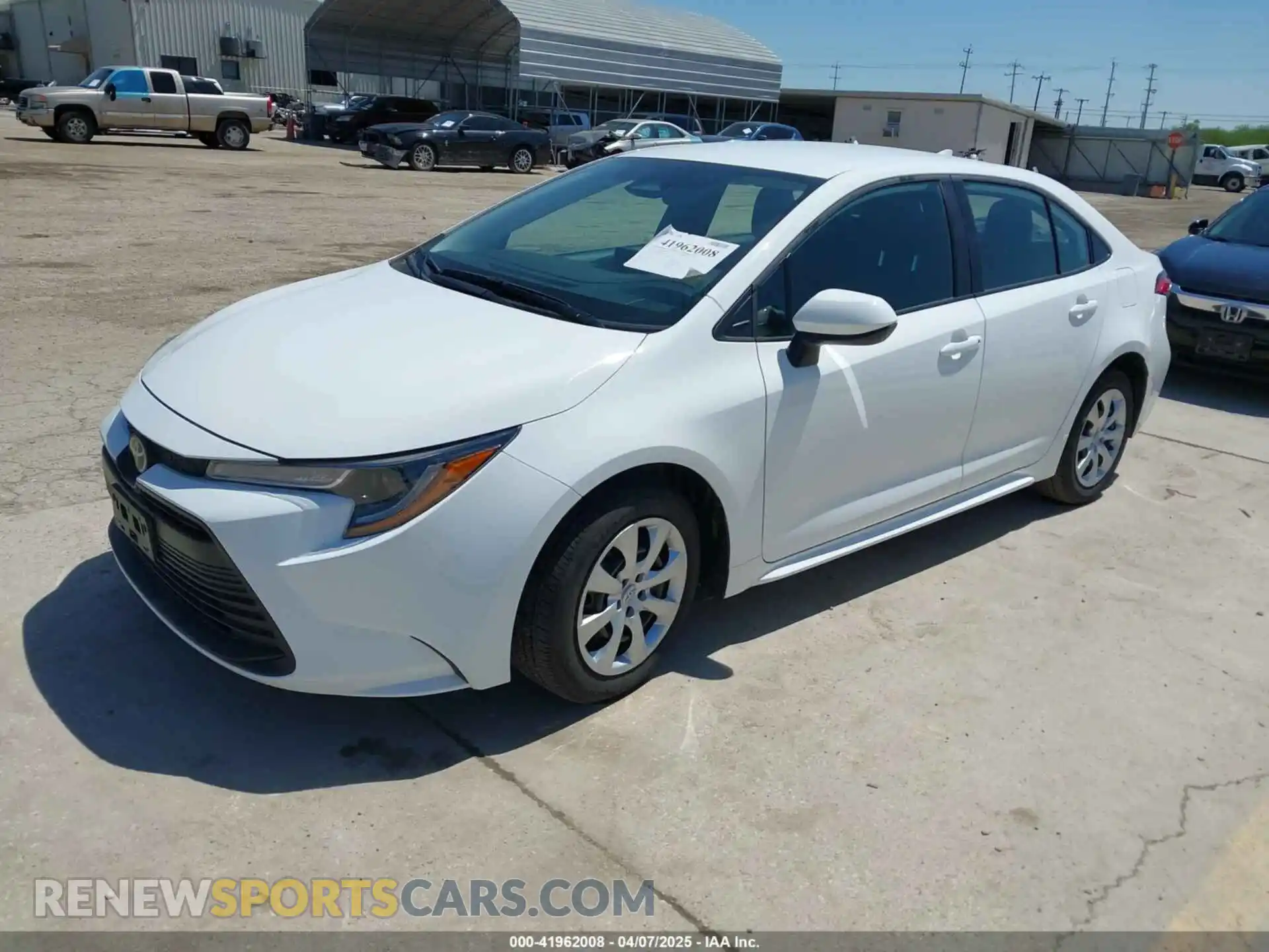 2 Photograph of a damaged car 5YFB4MDE2SP238600 TOYOTA COROLLA 2025