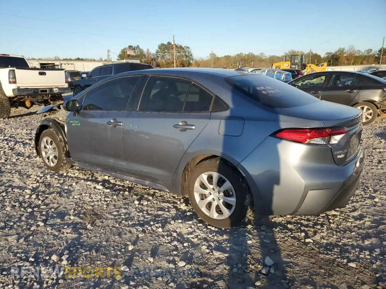 2 Photograph of a damaged car 5YFB4MDE2SP248611 TOYOTA COROLLA 2025