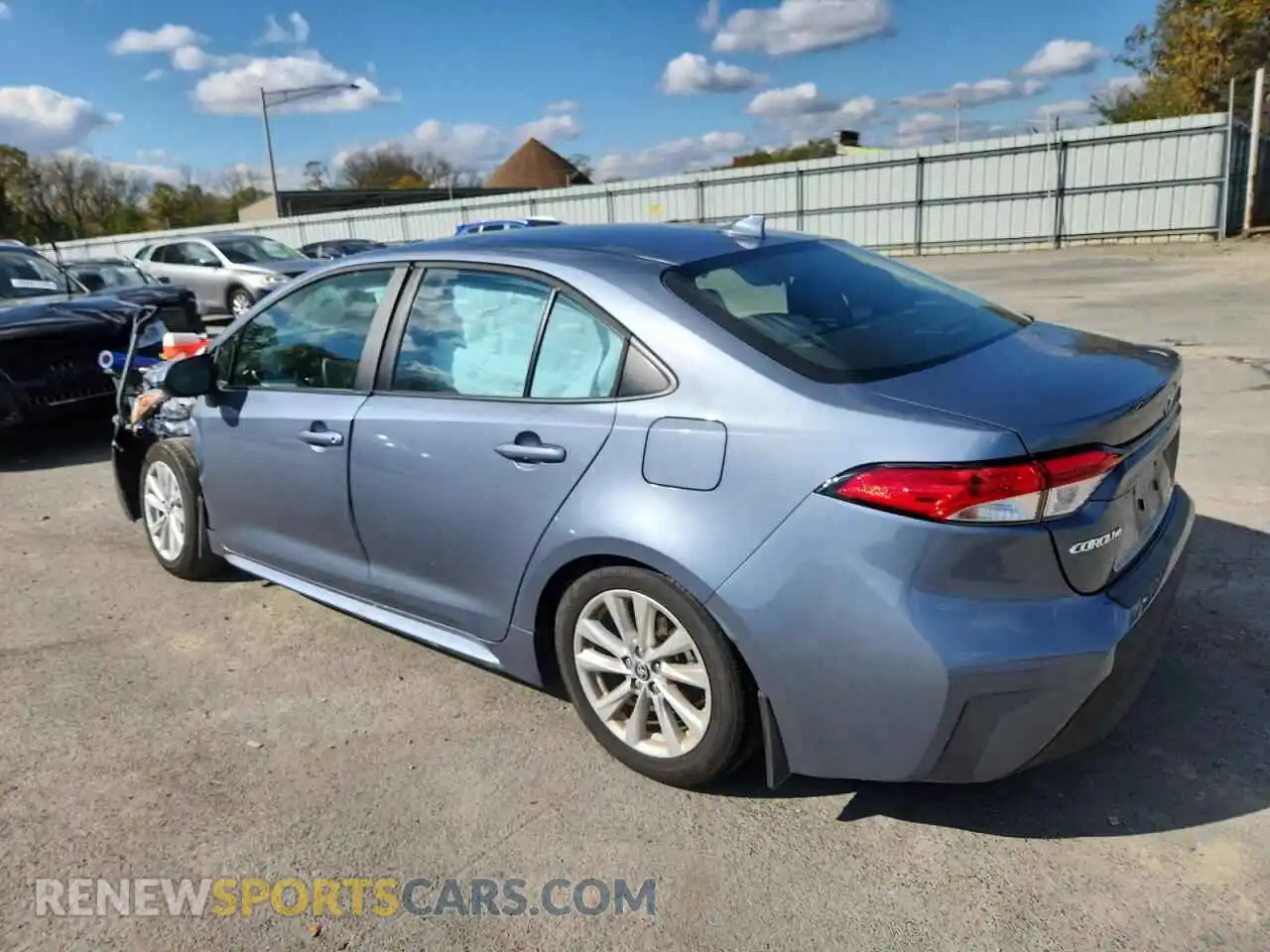 2 Photograph of a damaged car 5YFB4MDE2SP287022 TOYOTA COROLLA 2025