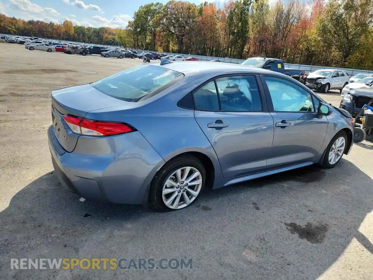 3 Photograph of a damaged car 5YFB4MDE2SP287022 TOYOTA COROLLA 2025
