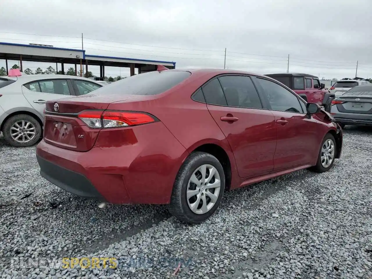 3 Photograph of a damaged car 5YFB4MDE2SP295427 TOYOTA COROLLA 2025