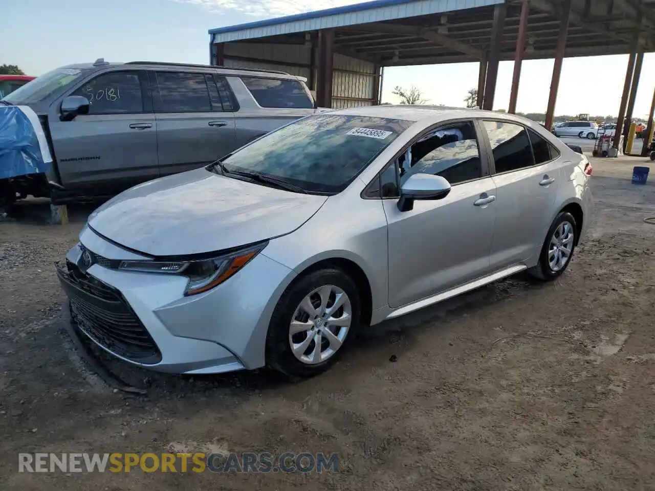 1 Photograph of a damaged car 5YFB4MDE2SP320357 TOYOTA COROLLA 2025