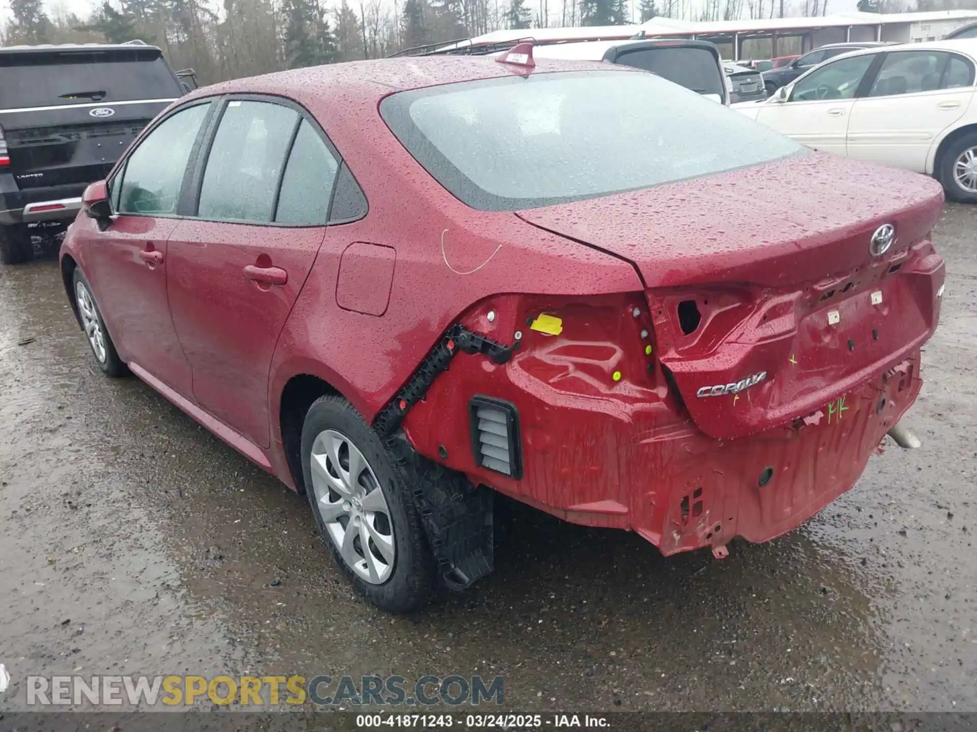 3 Фотография поврежденного автомобиля 5YFB4MDE3SP243420 TOYOTA COROLLA 2025
