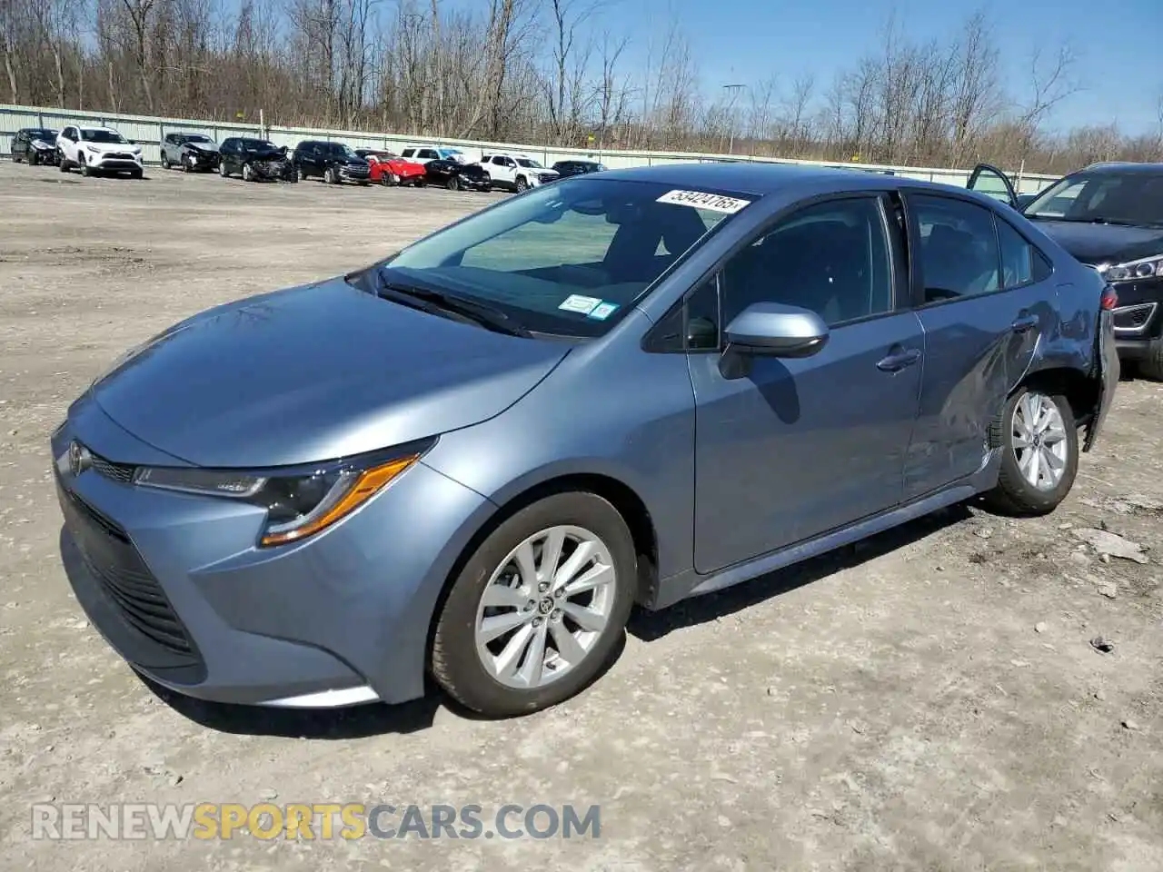 1 Photograph of a damaged car 5YFB4MDE4SP249727 TOYOTA COROLLA 2025