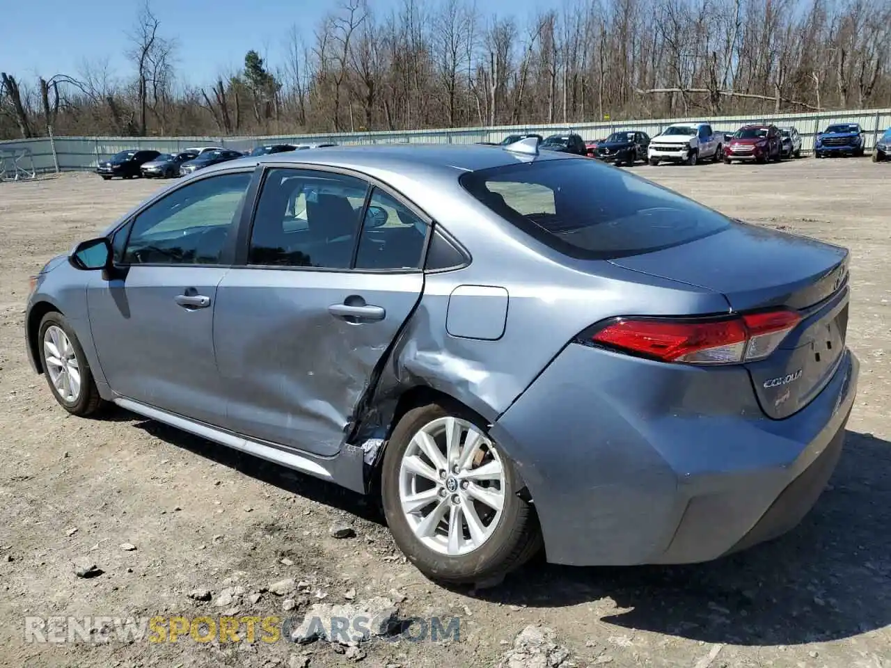 2 Photograph of a damaged car 5YFB4MDE4SP249727 TOYOTA COROLLA 2025