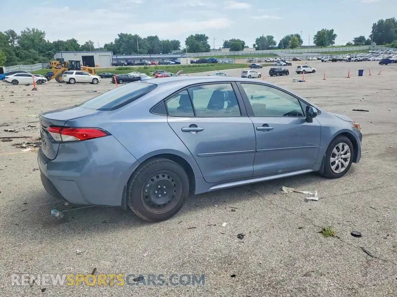 3 Photograph of a damaged car 5YFB4MDE4SP271758 TOYOTA COROLLA 2025