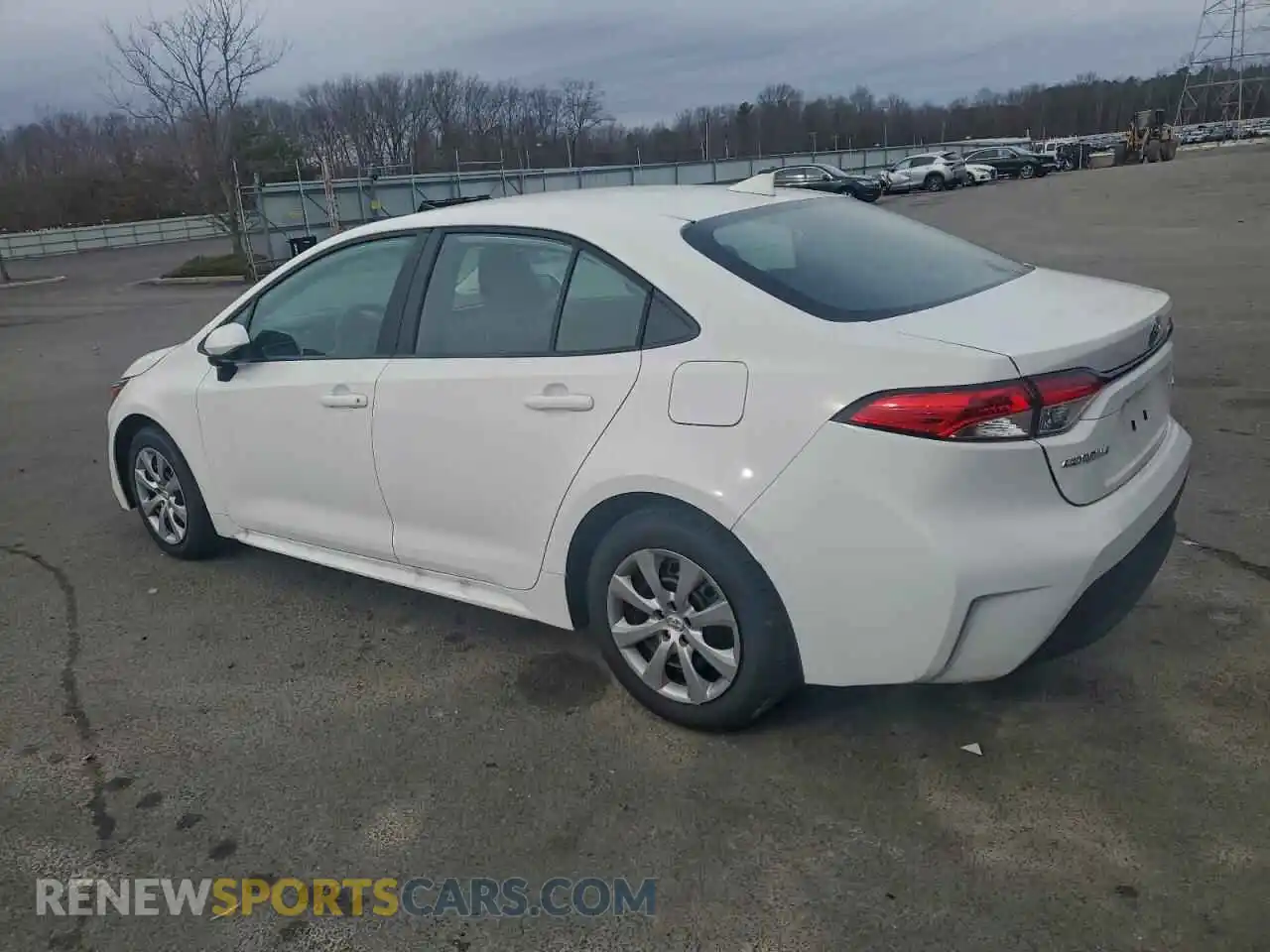 2 Photograph of a damaged car 5YFB4MDE4SP320294 TOYOTA COROLLA 2025