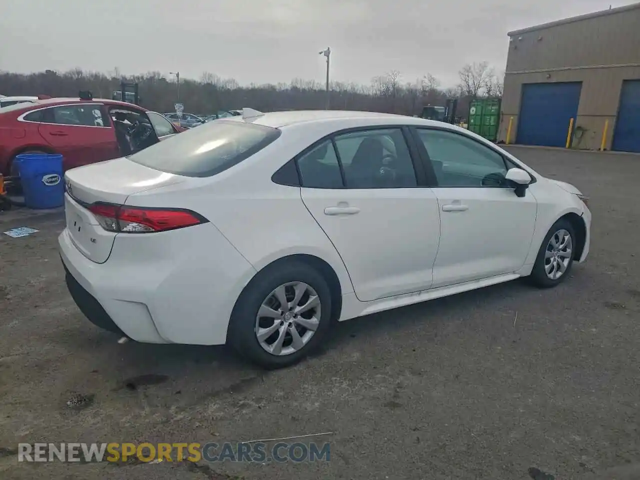 3 Photograph of a damaged car 5YFB4MDE4SP320294 TOYOTA COROLLA 2025