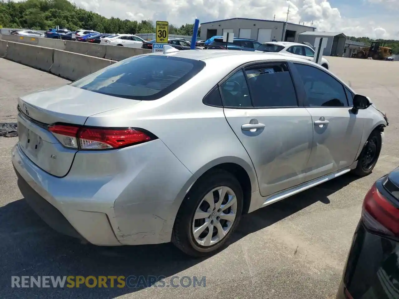 3 Photograph of a damaged car 5YFB4MDE5SP254399 TOYOTA COROLLA 2025