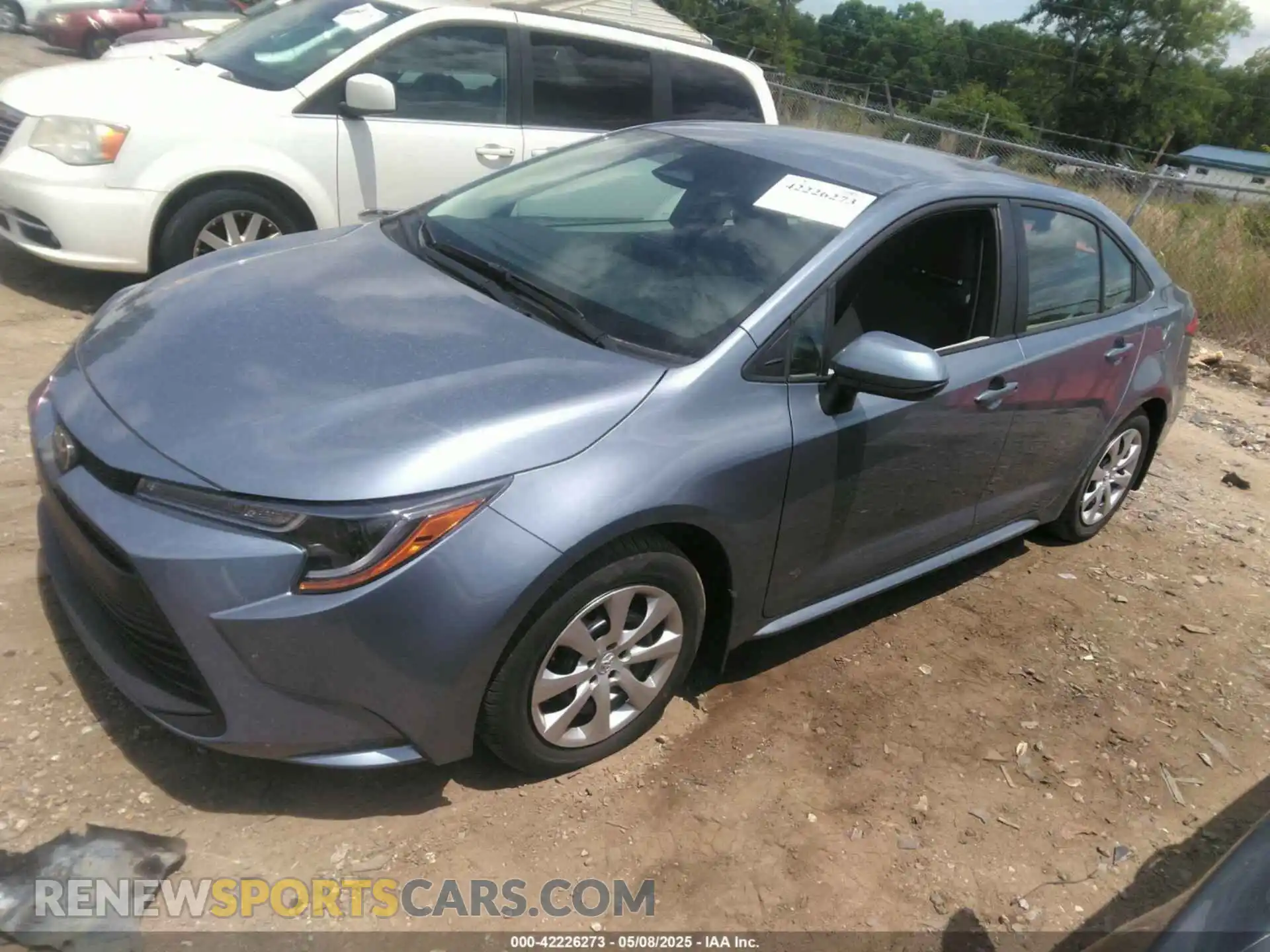 2 Photograph of a damaged car 5YFB4MDE5SP283241 TOYOTA COROLLA 2025
