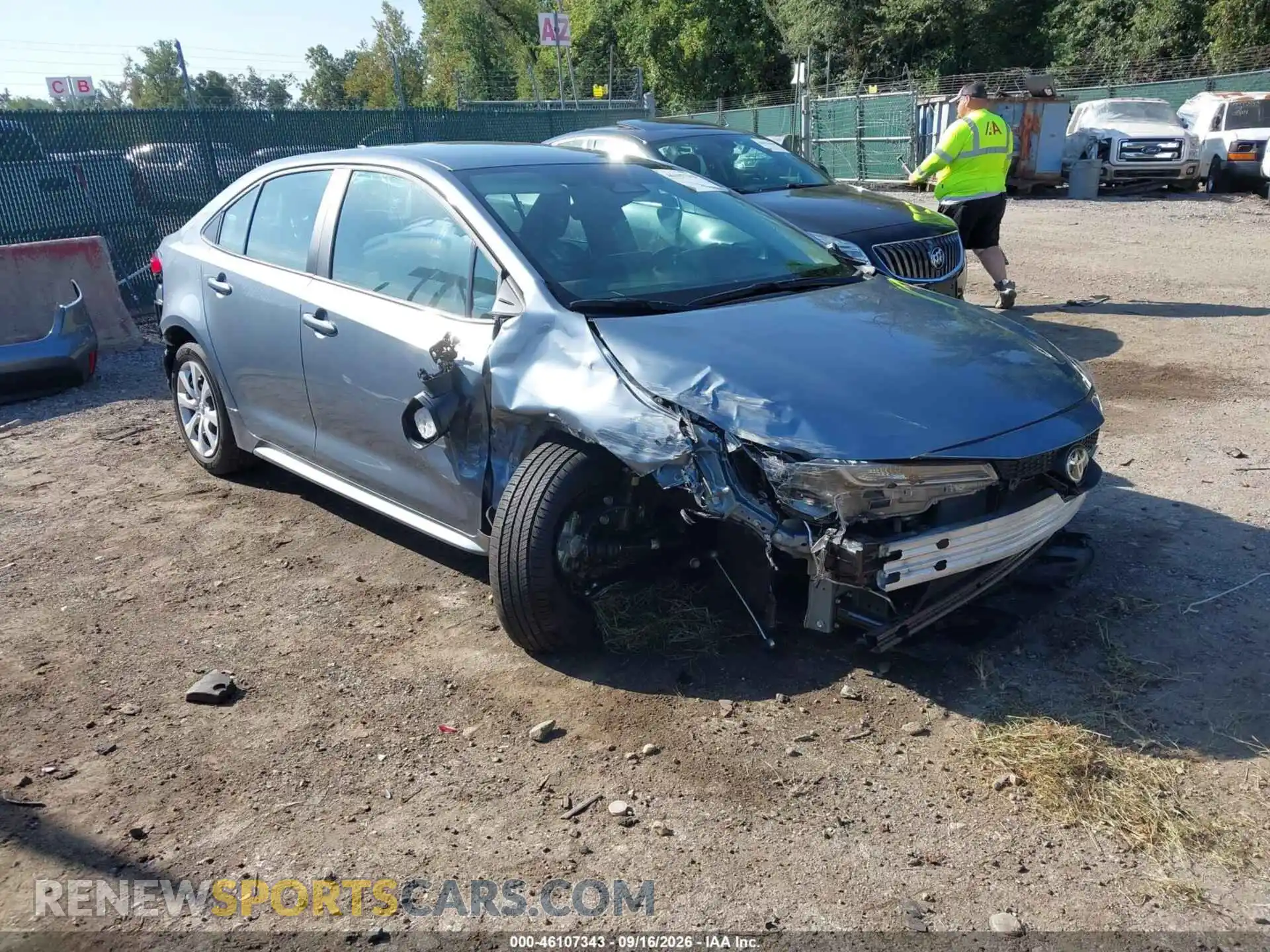 1 fotografías del automóvil dañado 5YFB4MDE5SP354924 TOYOTA COROLLA 2025