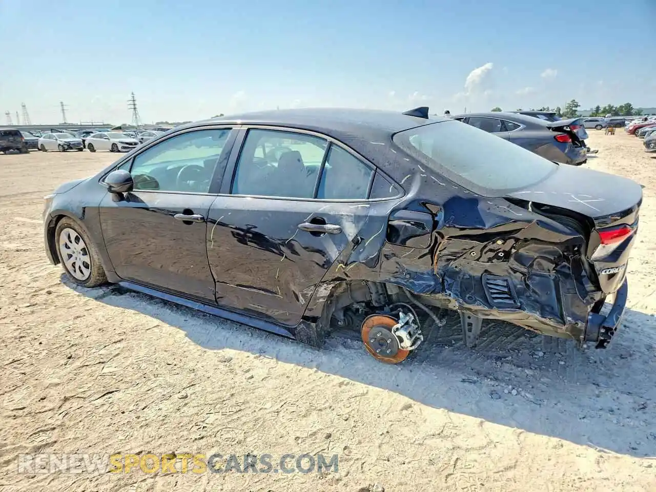 2 Фотография поврежденного автомобиля 5YFB4MDE6SP250331 TOYOTA COROLLA 2025