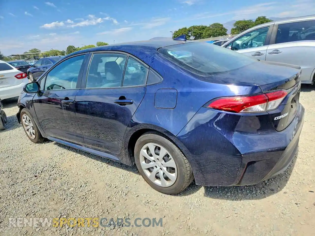 2 Photograph of a damaged car 5YFB4MDE7SP244456 TOYOTA COROLLA 2025