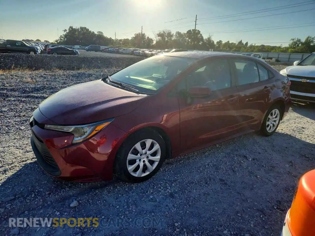1 fotografías del automóvil dañado 5YFB4MDE8SP229092 TOYOTA COROLLA 2025